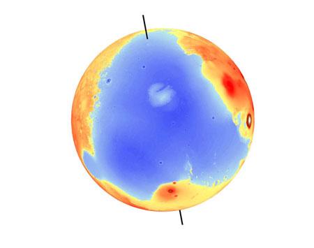 美科学家称火星曾有海洋占火星表面13图